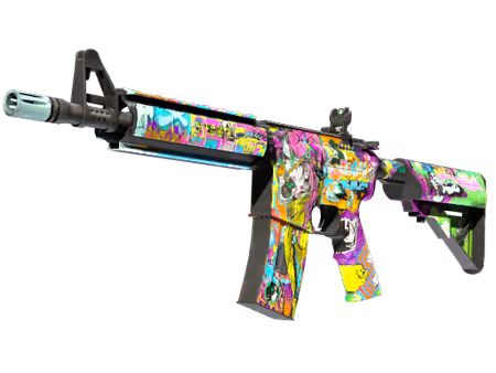 M4A4 | In Living Color (Minimal Wear)