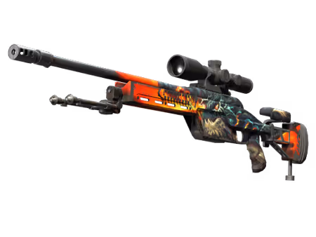 SSG 08 | Dragonfire (Field-Tested)